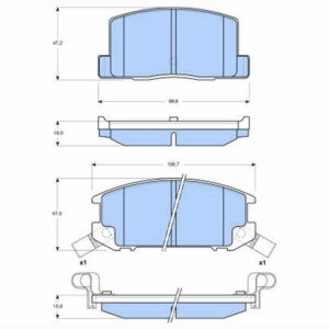 Δισκόφρενα  ZTEC+ για Toyota